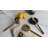 Spiridona Gold Brass Stainless Steel Bar Tool