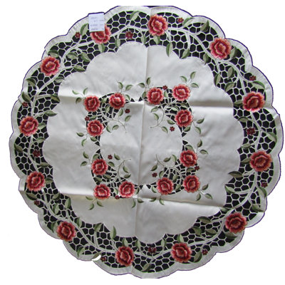 Nappe brodée Casavant