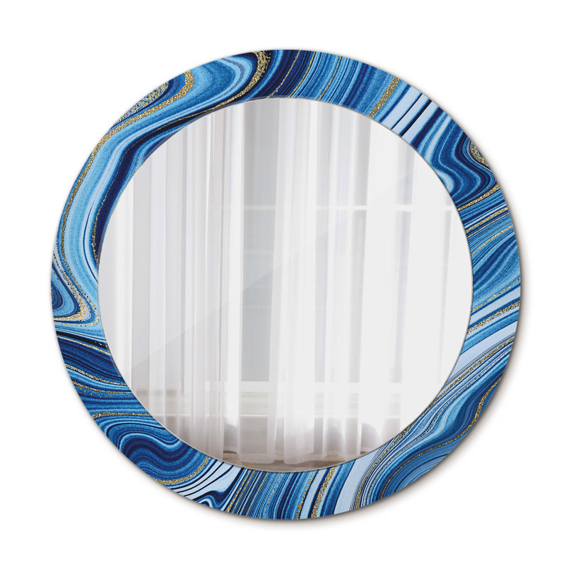 Huldar Glass Flat Wall Mirror