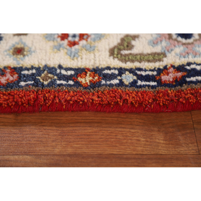 Tapis géométrique Kazak noué à la main