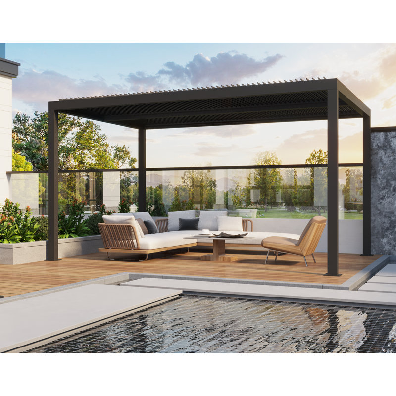 Aluminum Pergola, 4.3m x 3.4m