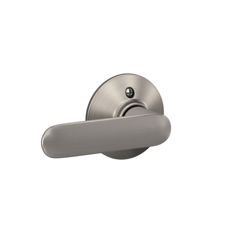 Davlin Lever Non-Turning Lock, Satin Nickel