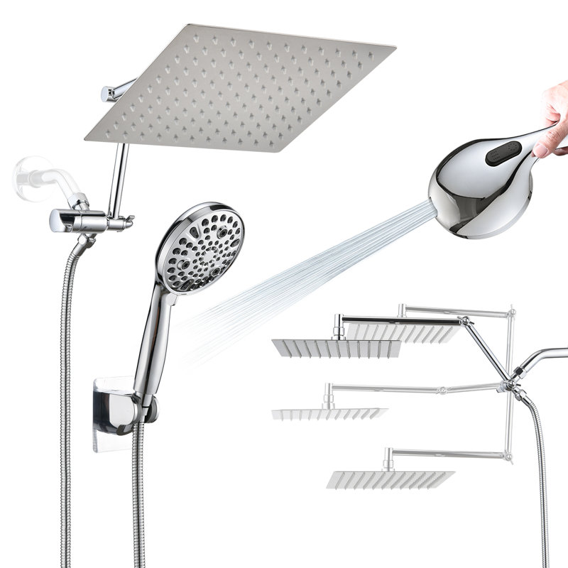 Système de douche complet, Chrome