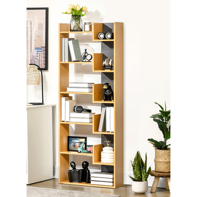 DeMotte 162.6cm H x 61cm W Ladder Bookcase
