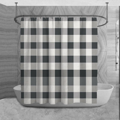 Rideau de douche Malesia Gingham