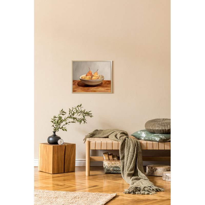 Pears Print by Sarah Bird, Black