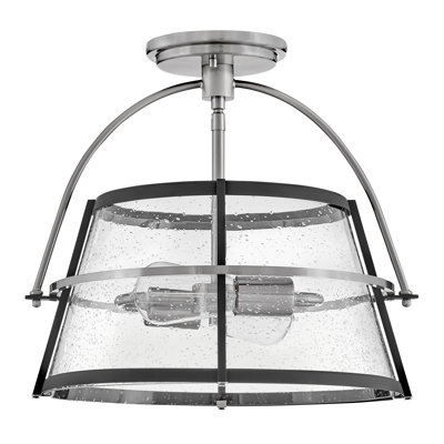 Tournon Glass Semi Flush Mount