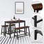 Damali 4 - Person Dining Set-212411152-212411155-212411154