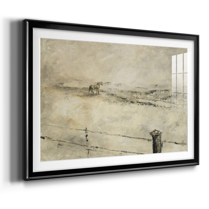 Royaume encadré, impression encadrée avec biseau mat et verre, Noir, H 15 po x l 21 po x P 1,5 po