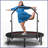 40Inch Foldable Trampoline With Handle-Premium-Elastic -Black