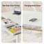Bureau d'ordinateur à hauteur ajustable Flavio avec tiroir et ports USB et Type-C pour le bureau personnel-124156871-88557450