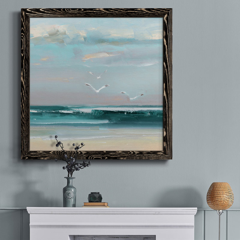 «Life Happens», art textuel sur toile, H 31,5 po x l 31,5 po x P 1,5 po, Cadre noir