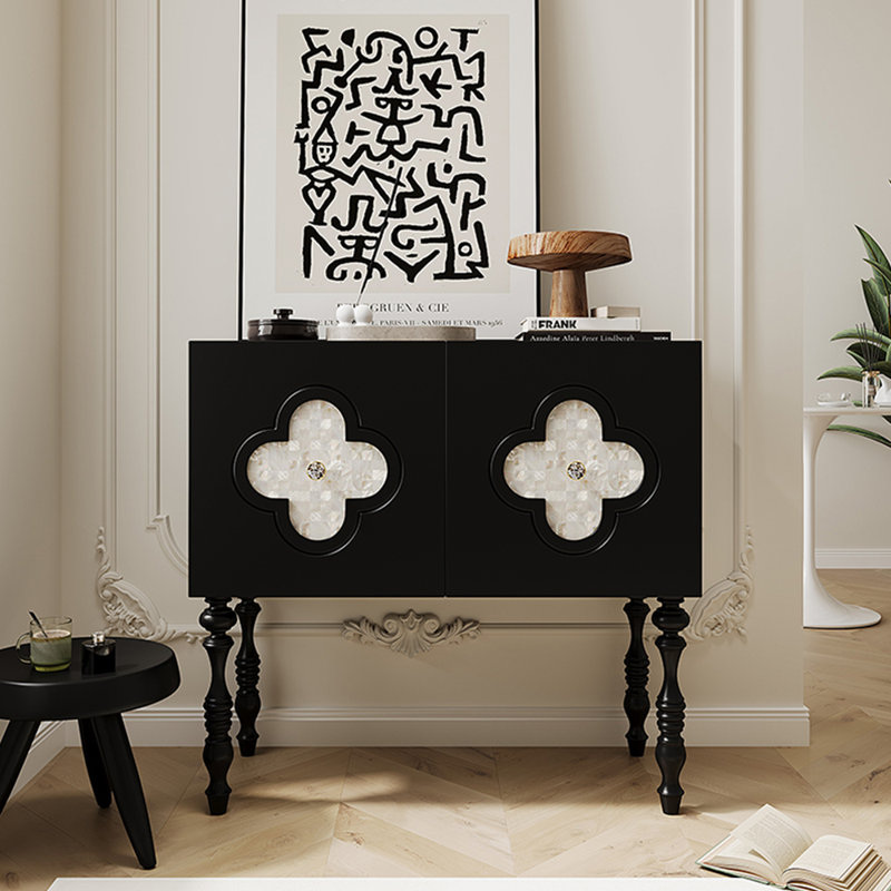 Armoire d'appoint Retro Shell, H 33,46 po x l 31,5 po x P 15,75 po