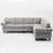 Polyester gris clair est en rupture de stock