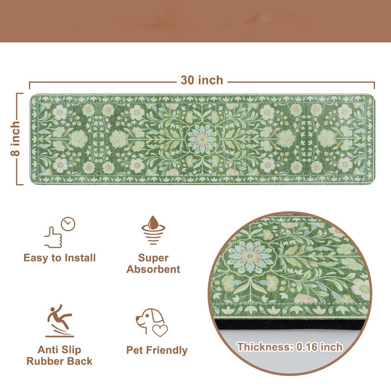 Flower Stair Treads