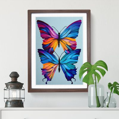 Colourful Butterflies No.4 - Wall Art