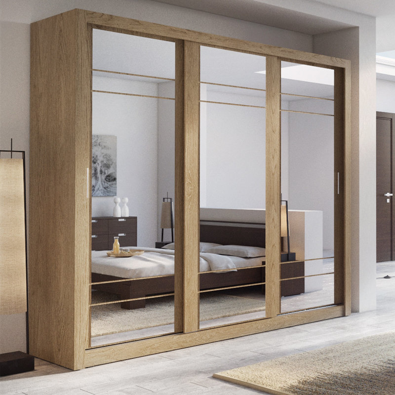 Creekbluff 3 Door Wardrobe, Oak