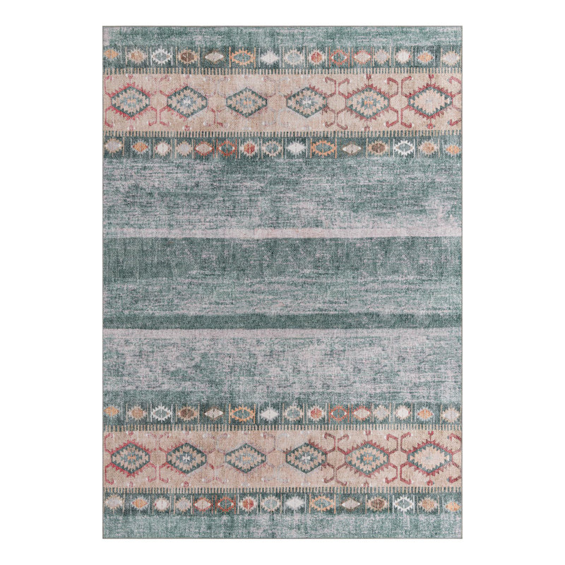 Arvene Chenille Geometric Indoor Rug, Rectangle 8'4" x 12'