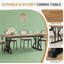 Table de cuisine, table de salle à manger, table de direction industrielle