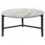 Table basse ronde en simili marbre Tandi