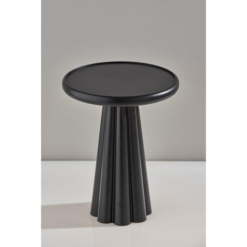Mattie Black Cordless LED Outdoor Table Lamp
