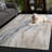Metro 483 Hand Tufted Wool Pile Abstract Rug-1550230701