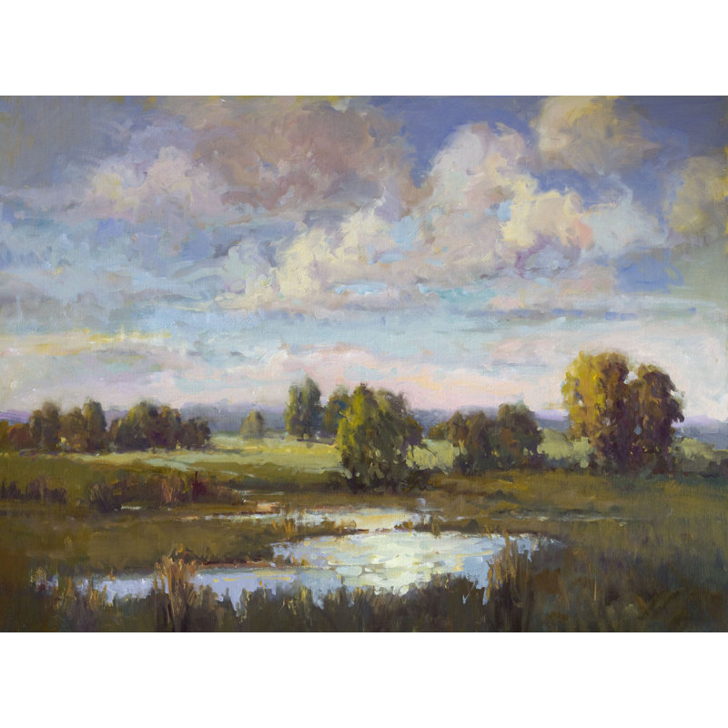 «Low Country Day Break», reproduction d'art sur toile, H 30 po x l 40 po x P 2 po, Unframed