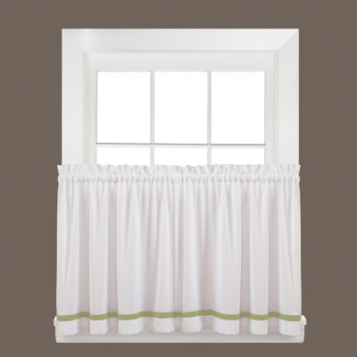 Navarre Striped Balloon Cafe Curtain