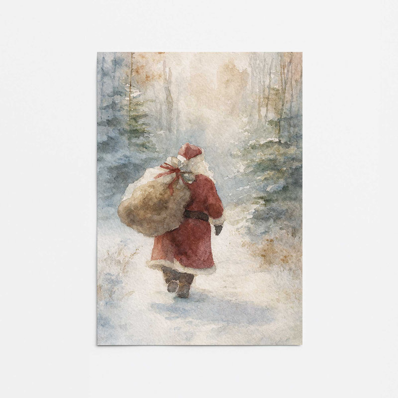 «Winter’s Journey», reproduction d'art, 16 po x 20 po, Sans cadre