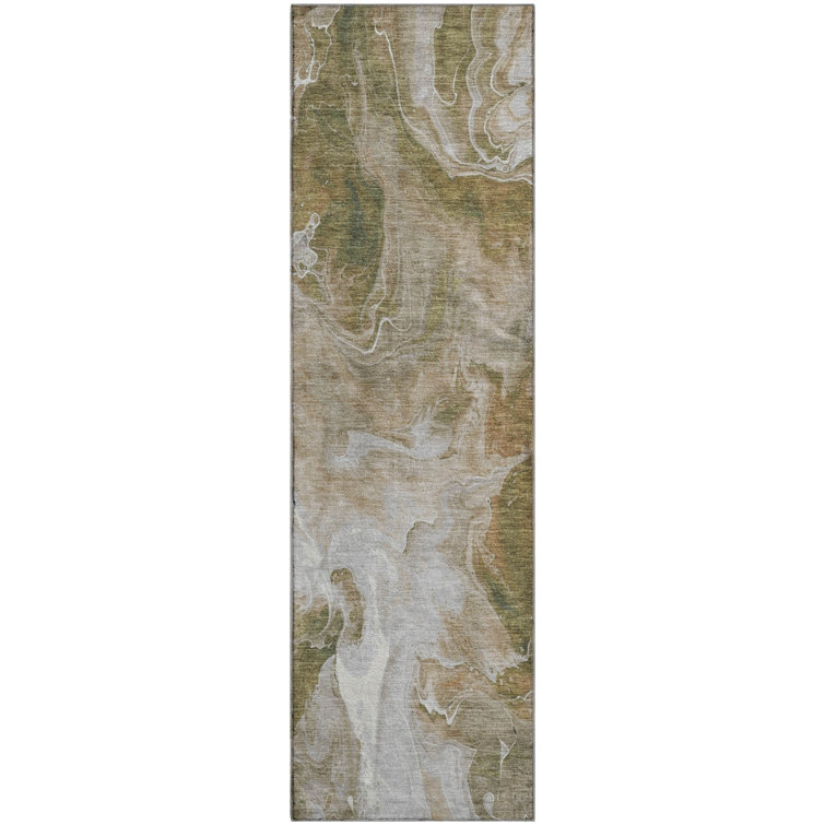 Premium Machine Washable Mehara AMF1687 Abstract Rug