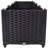 Deep Raised Plastic Planter Box with Self-Watering Feature-2034490006