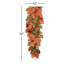 72'' in. Faux Oak Garland