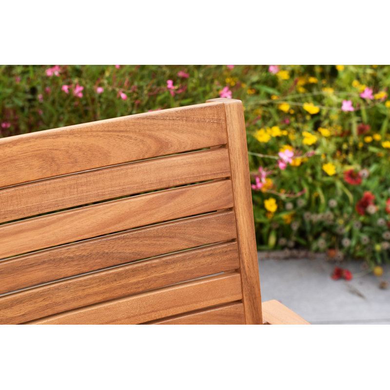 Boleslav Stacking Patio Dining Accent Chair