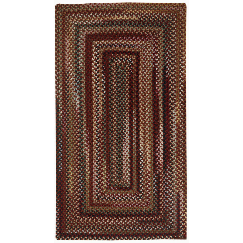 Fort Lupton Wool Indoor Rug, Concentric Rectangle 11'4" x 14'4"