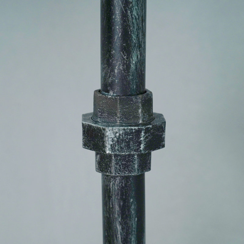 Portemanteaux en métal pour tuyaux industriels, portemanteaux muraux, système d'organisation de placard, cintres commerciaux en métal, portemanteaux, porte-serviettes, noir
