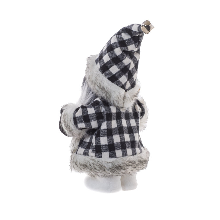 Gnome Black Checkered Tumbler