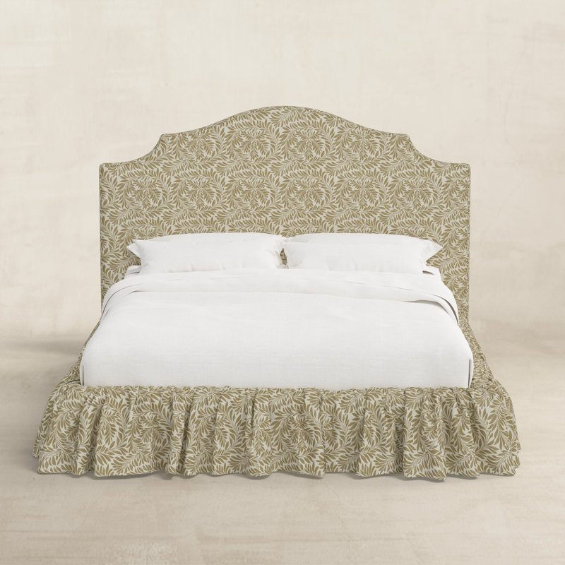 Upholstered Bed, Queen, Dijon