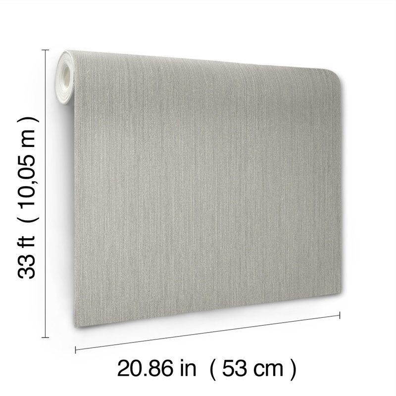 Papier peint texturé Midolin Stal, Taupe