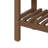 Indoor Outdoor HDPE Shower Bench with Handles Storage Shelf and Non-Slip Feet-1368482371