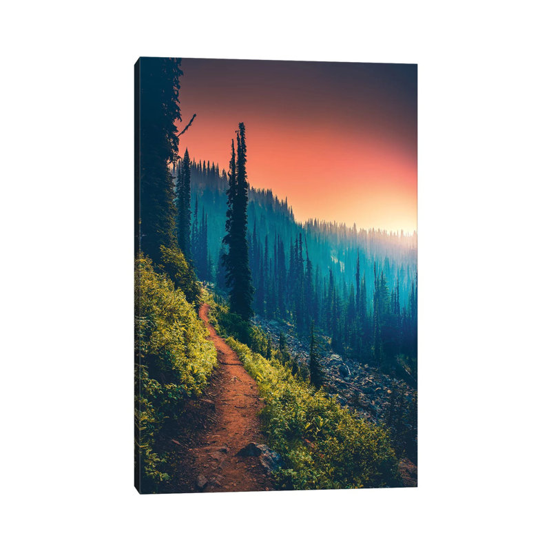 " Colour Spectrum " by Zach Doehler, 40" H x 26" W x 1.5" D, Wrapped Canvas