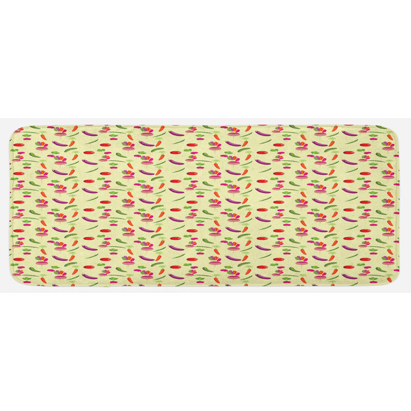 Tapis de cuisine à légumes