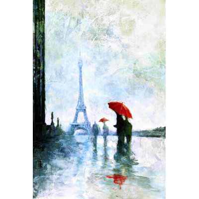 Rouge pluvieux de Paris