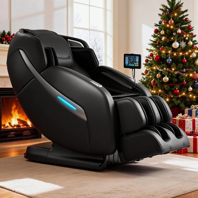 2026 3D Massage Chair Full Body, Zero Gravity，SL Track Massage ，Back massage and Leg massage，Recliner Chair with Heat, Thai Stretch, Bluetooth,12 Auto Modes, M1612