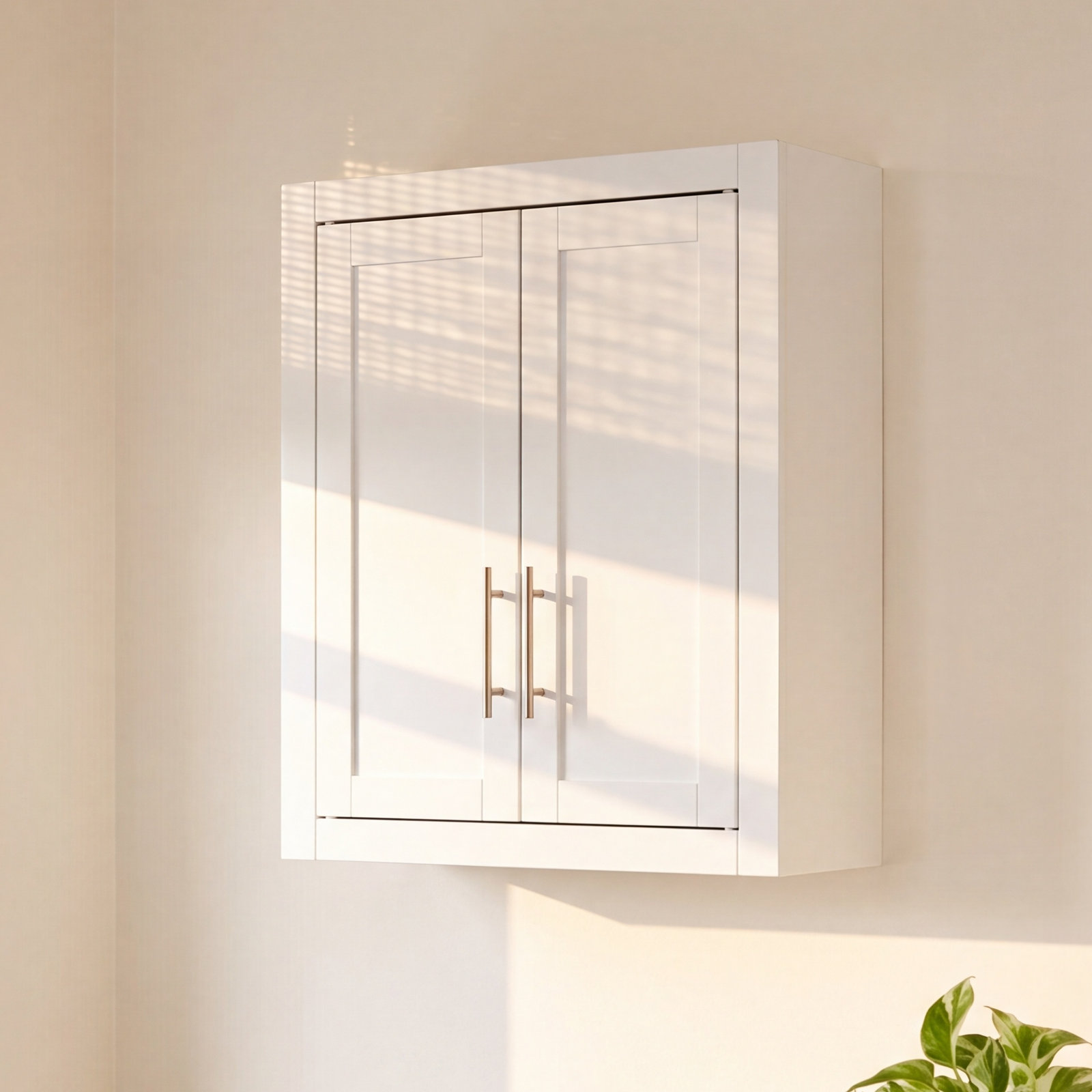 Allura Bathroom Cabinet, White