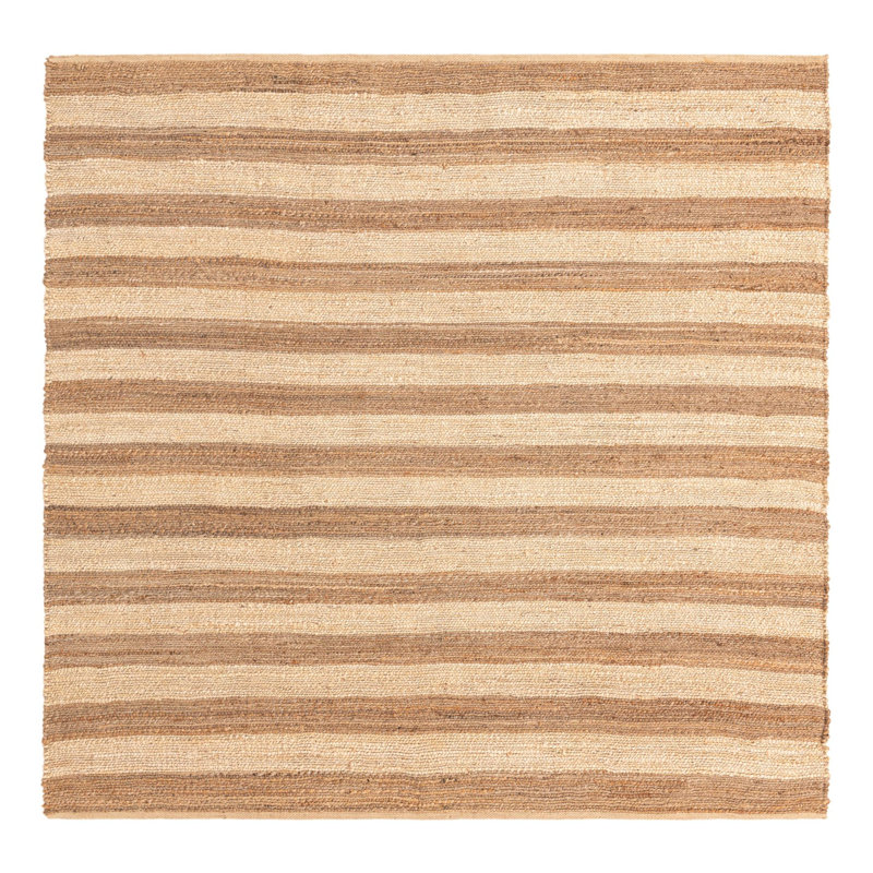 Mascud Striped Indoor Rug, Square 7'10"