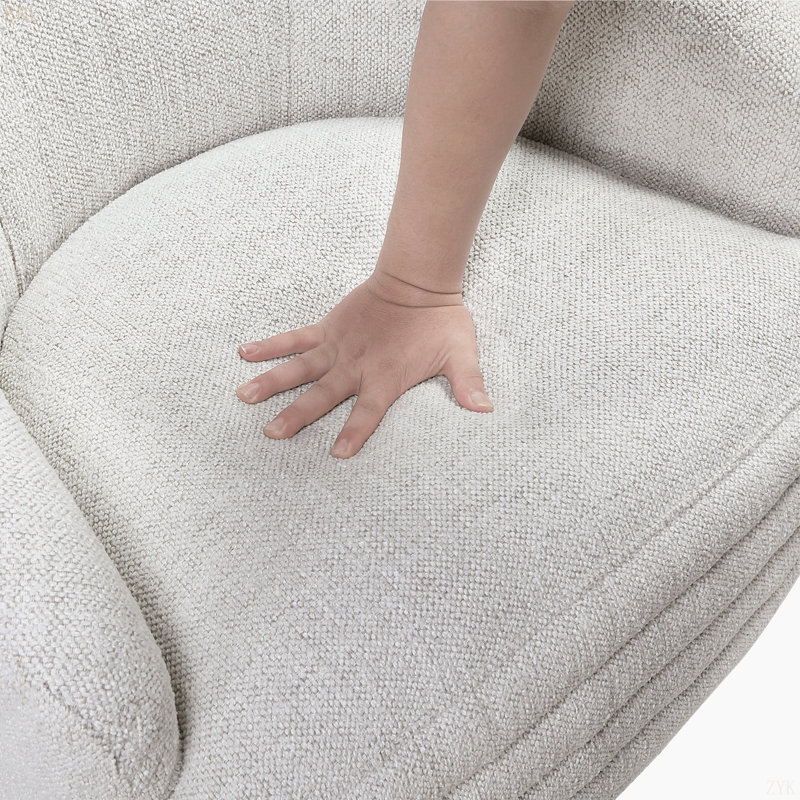 Fauteuil d'appoint en chenille