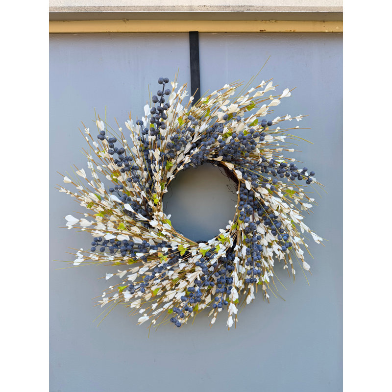 Couronne de porte artificielle 24 po