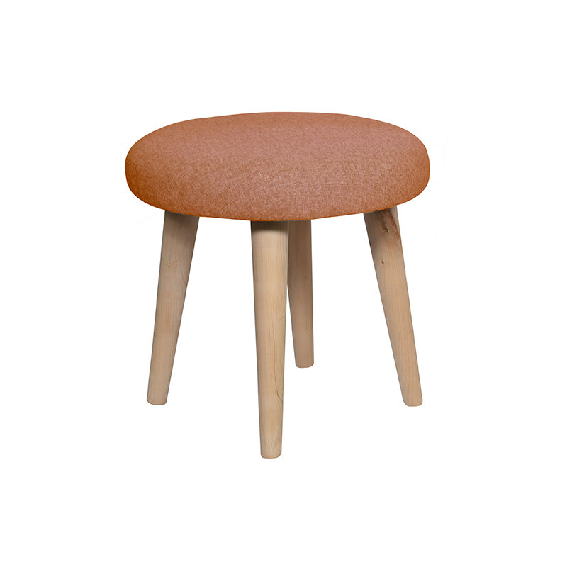 Shetland Vanity Stool, Orange