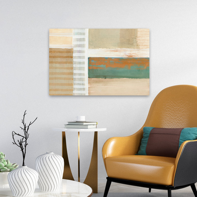 Abstrait - une sorte de vue, H 16 po x l 24 po
