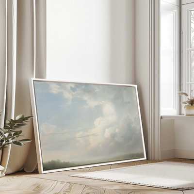Soft Morning Sky Print on Canvas